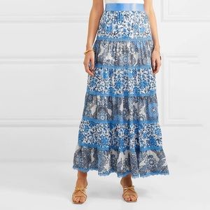 Alice & Olivia Floral Maxi Skirt
